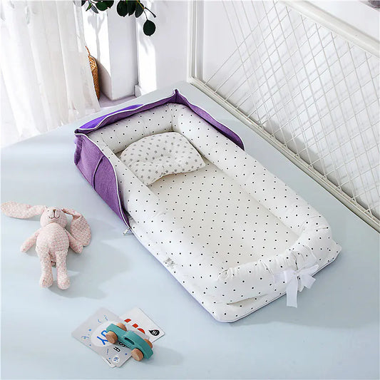 Katoenen Draagbare Opvouwbare Babybed